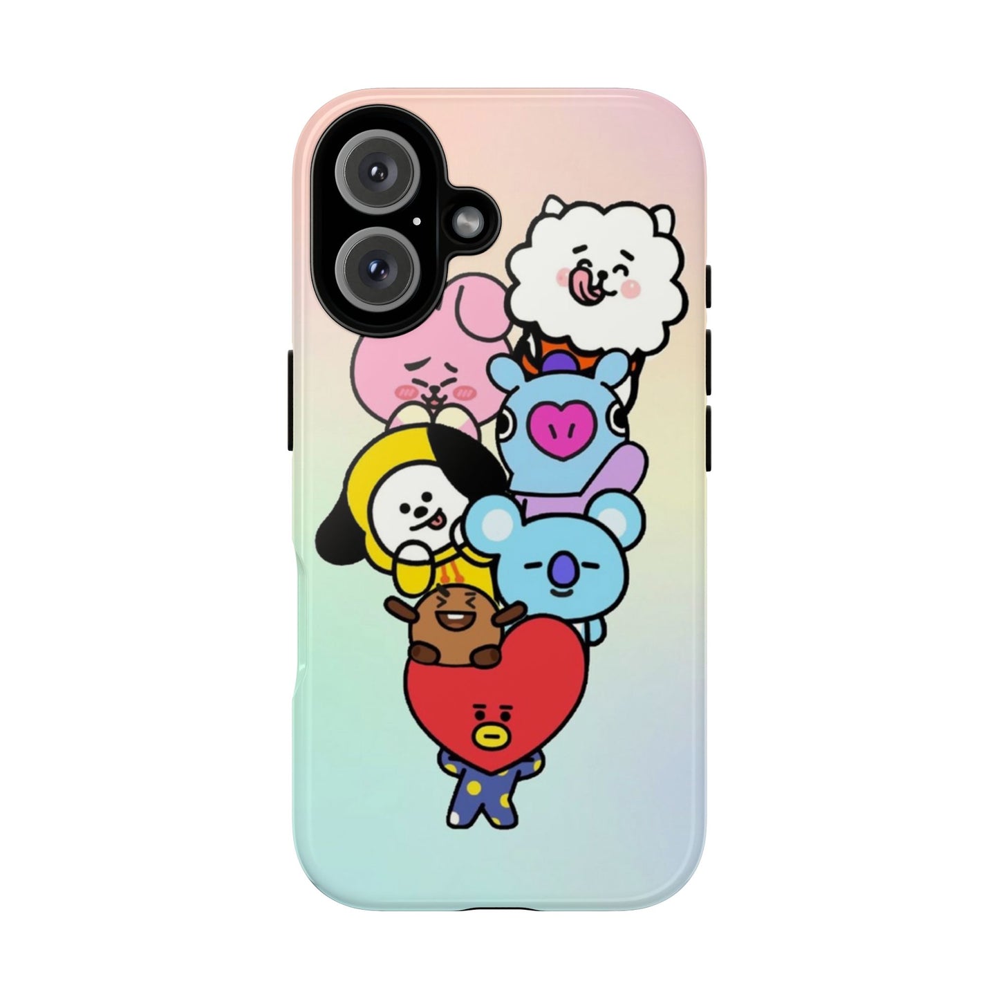 BT21 iPhone 16 Series Tough Case