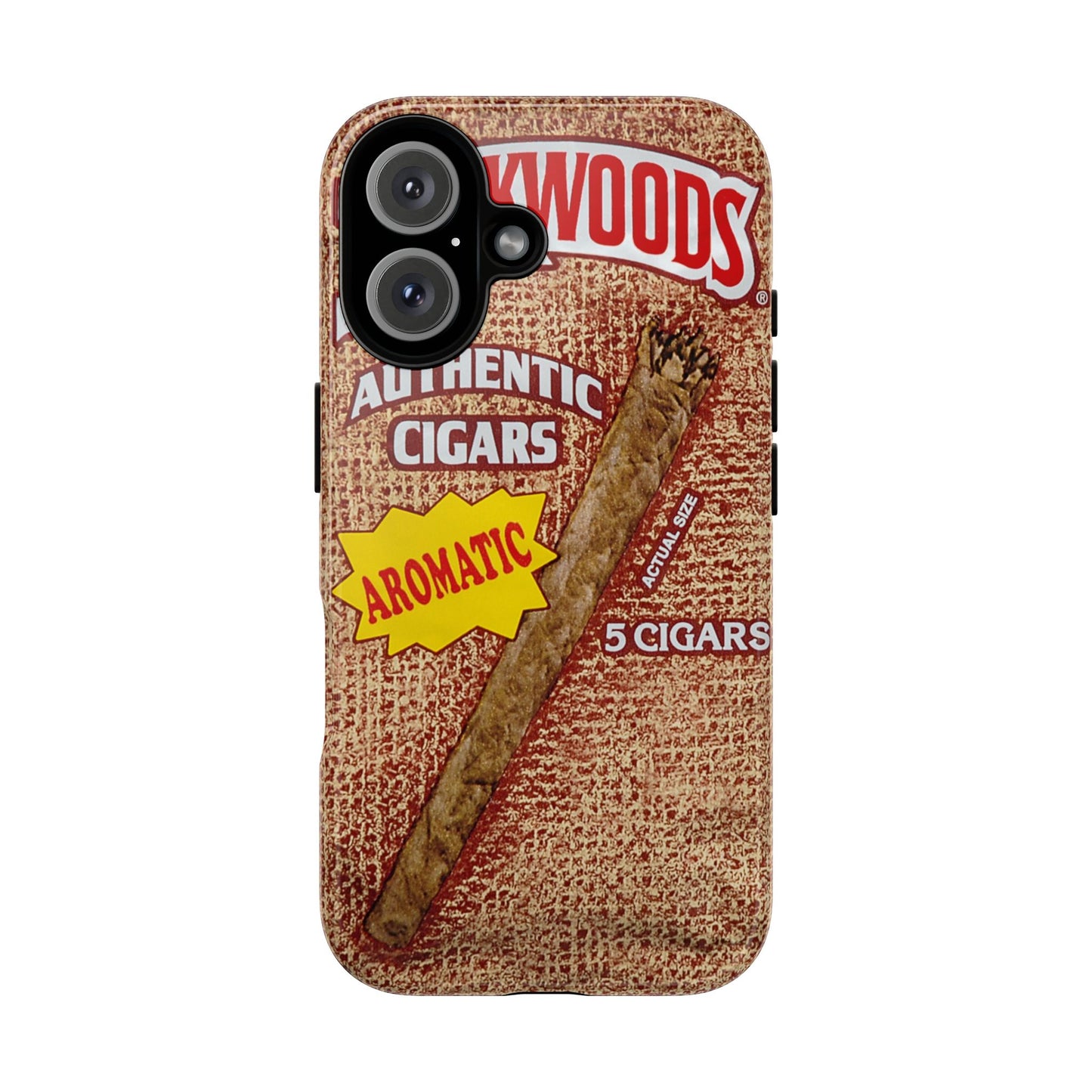 Backwoods Authentics Cigars iPhone 16 Series Tough Case