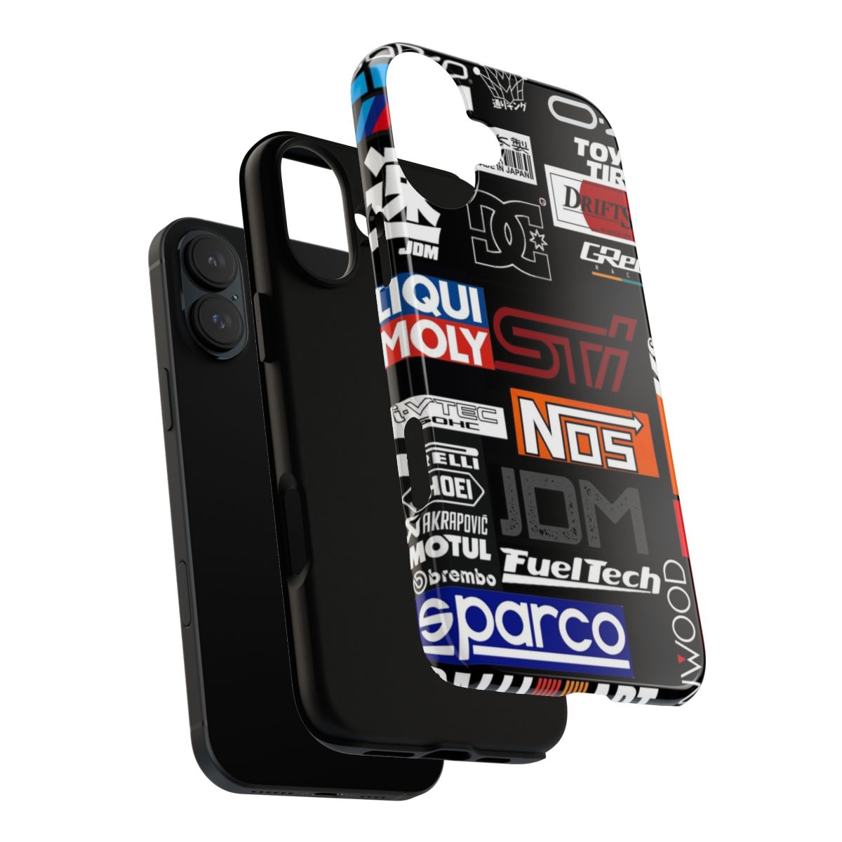 JDM Logo Collage iPhone 16 Tough Case