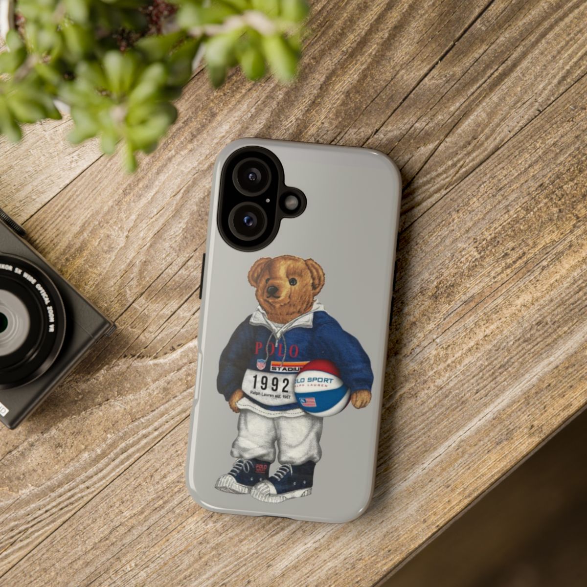 Polo Stadium Bear iPhone 16 Tough Case